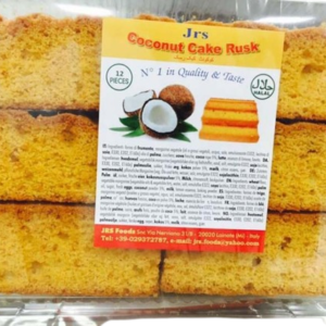 JRS CAKE RUSK COCONUT 15X250G